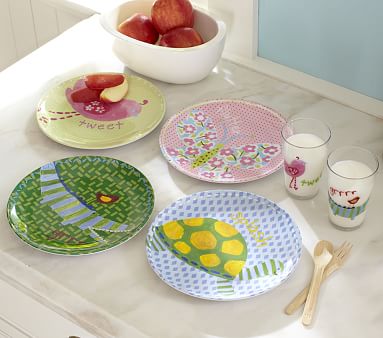 Spring Butterfly Plate