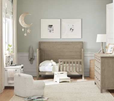 Sweet &amp; Serene Toddler Bedroom 