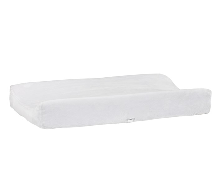Solid Changing Pad Cover, White