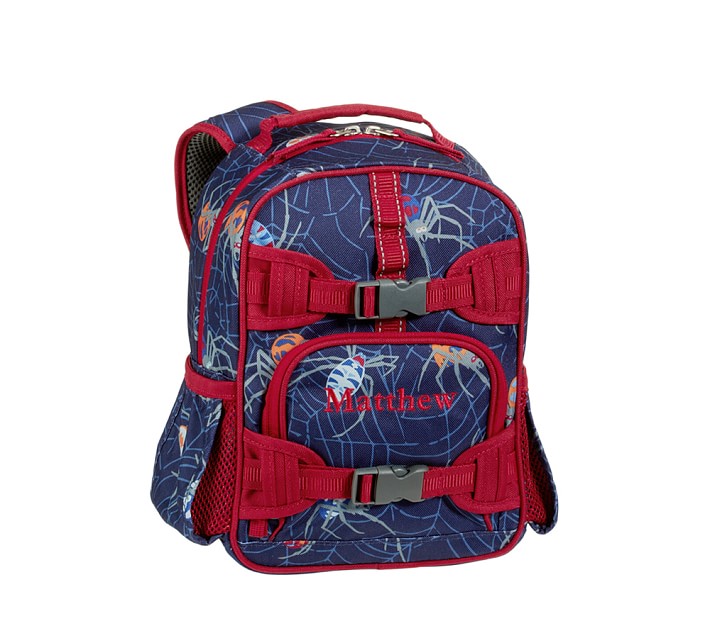 Navy Spider, Mini Mackenzie Backpack