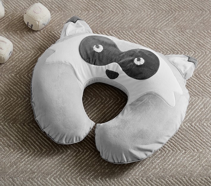 Woodland Raccoon Critter Boppy Pillow | Pottery Barn Kids