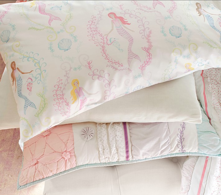Bailey Mermaid Sheet Set &amp; Pillowcases