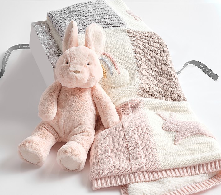 Pink Bunny Critter Gift Bundle