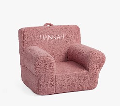 Kids Anywhere Chair®, Pink Berry Cozy Sherpa