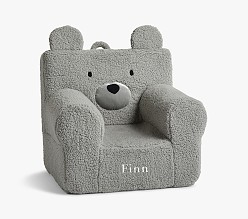 Kids Anywhere Chair®, Gray Sherpa Bear