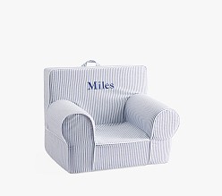 My First Anywhere Chair®, Navy Oxford Stripe