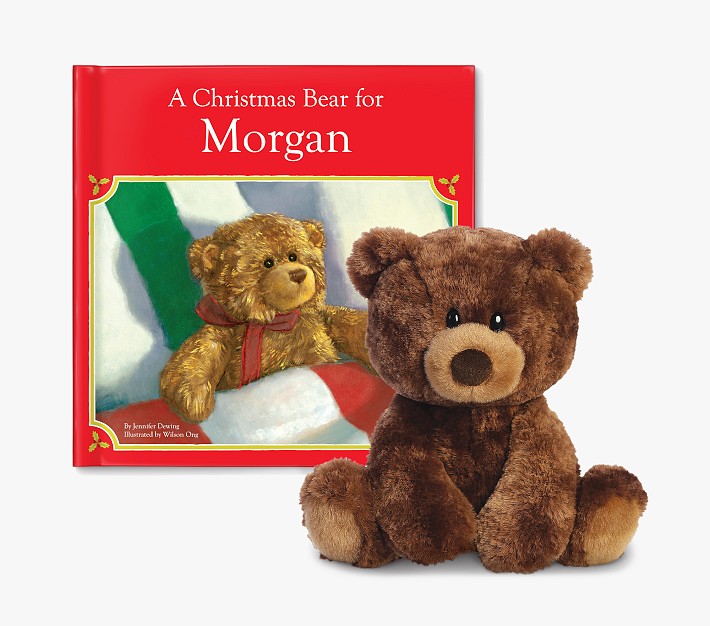 A Christmas Bear Personalized Book &amp; Plush Set