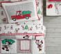 Disney Mickey Mouse Organic Holiday Sheet Set &amp; Pillowcases