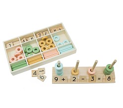 Wooden Math Game