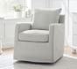 Merritt Slipcovered Swivel Glider