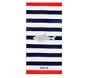 Shark Stripe Beach Towel