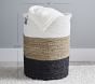 west elm x pbk Tricolor Hamper