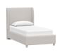 Carter Wingback Storage Bed