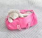 Mackenzie Bright Pink Solid Large Duffle Bag