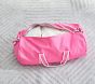 Mackenzie Bright Pink Solid Large Duffle Bag