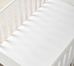 Belgian Flax Linen Crib Fitted Sheet