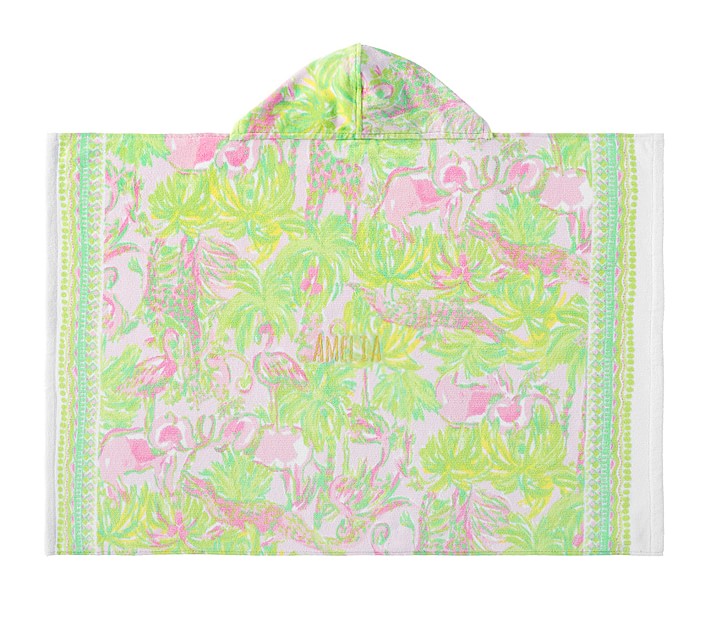 Lilly Pulitzer Jungle Baby Beach Hooded Towel