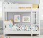 west elm x pbk Mid-Century Twin-Over-Twin Bunk Bed