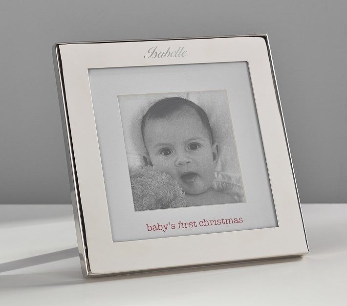 Baby's First Christmas Keepsake Frame | Pottery Barn Kids