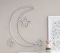 Moon And Stars Lit LED Decor