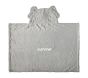 Faux Fur Elephant Baby Hooded Towel