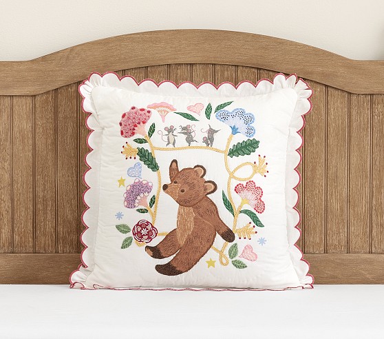 Storybook Bear Pillow Pottery Barn Kids