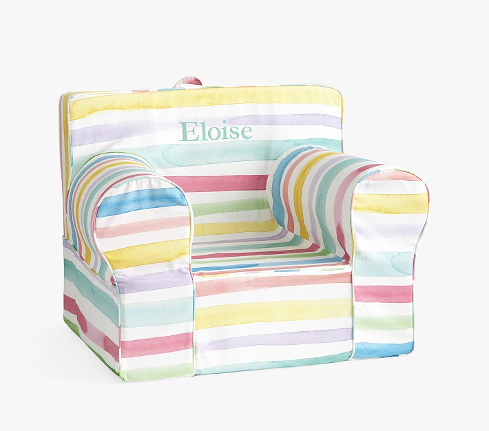 Oversized Anywhere Chair&#174;, Kayla Rainbow Stripe