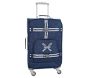 Mackenzie Navy Trim Solid Spinner Luggage