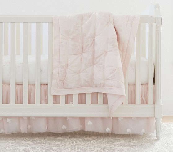 Monique Lhuillier Ethereal Lace Toddler Comforter 