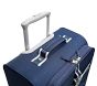 Mackenzie Navy Trim Solid Spinner Luggage