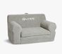 Anywhere Sofa Lounger&#174;, Gray Cozy Sherpa Slipcover Only