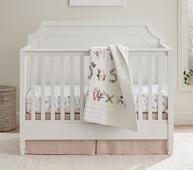 Floral ABC Baby Bedding | Pottery Barn Kids