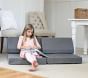 Foamnasium x PBK Blocksy Heathered Basketweave Mini Kids Couch