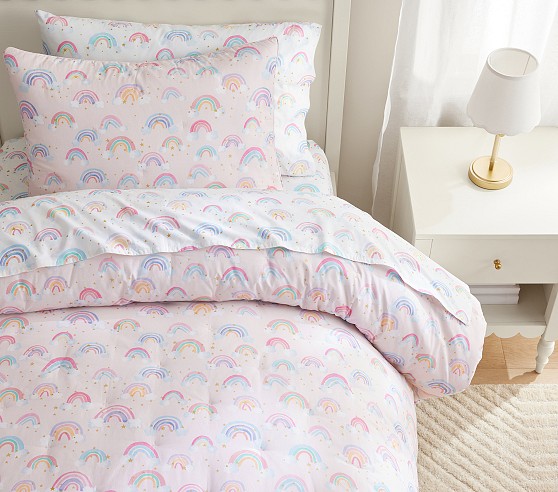 Rainbow Cloud Comforter Shams Pottery Barn Kids