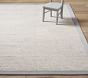 Chenille Jute Thick Solid Border Rug