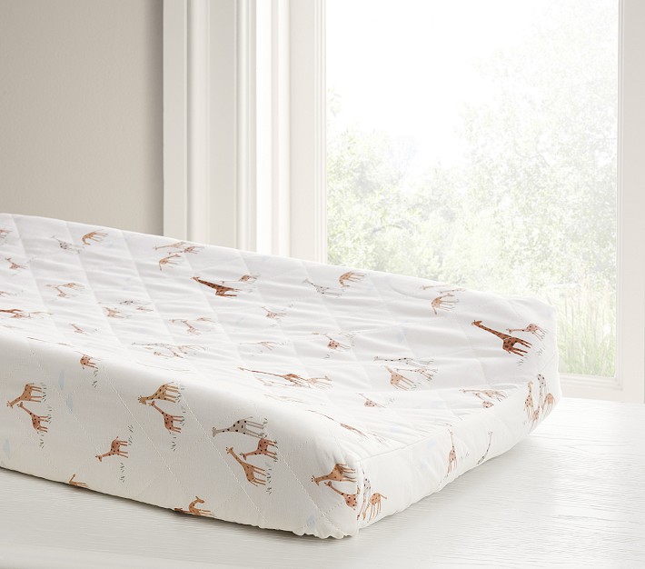 Goldie Giraffe Changing Pad Cover