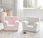 My First Anywhere Chair&#174;, Blush Oxford Stripe Slipcover Only