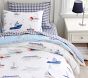 Sailboat Organic Reversible Duvet &amp; Shams