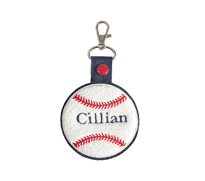 Baseball Backpack Keychain Pottery Barn Kids