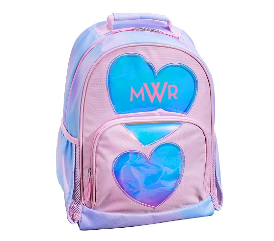 Mackenzie Iridescent Hearts Backpacks | Pottery Barn Kids