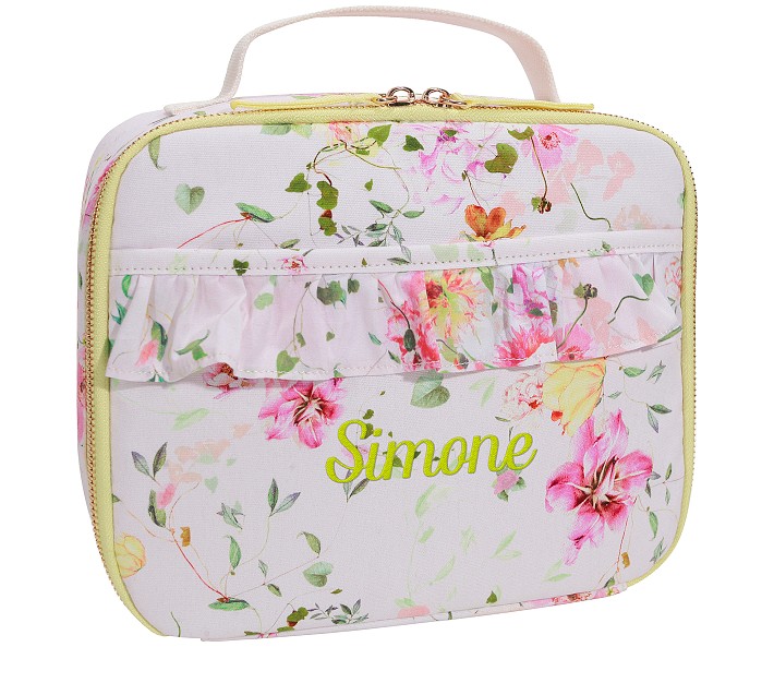 Monique Lhuillier Jolie Ruffle Lunch Box | Pottery Barn Kids