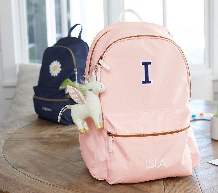 Colby Solid Blush Backpacks