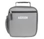 Fairfax Solid Gray Lunch Boxes