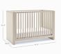 Costa Upholstered Convertible Crib