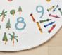 3-D Activity Count By Numbers Play Rug