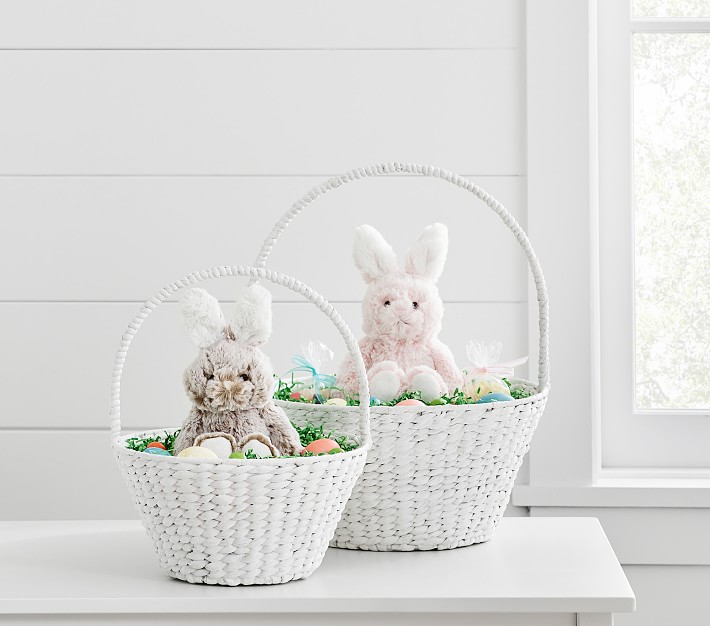 Painted Woven Easter Basket