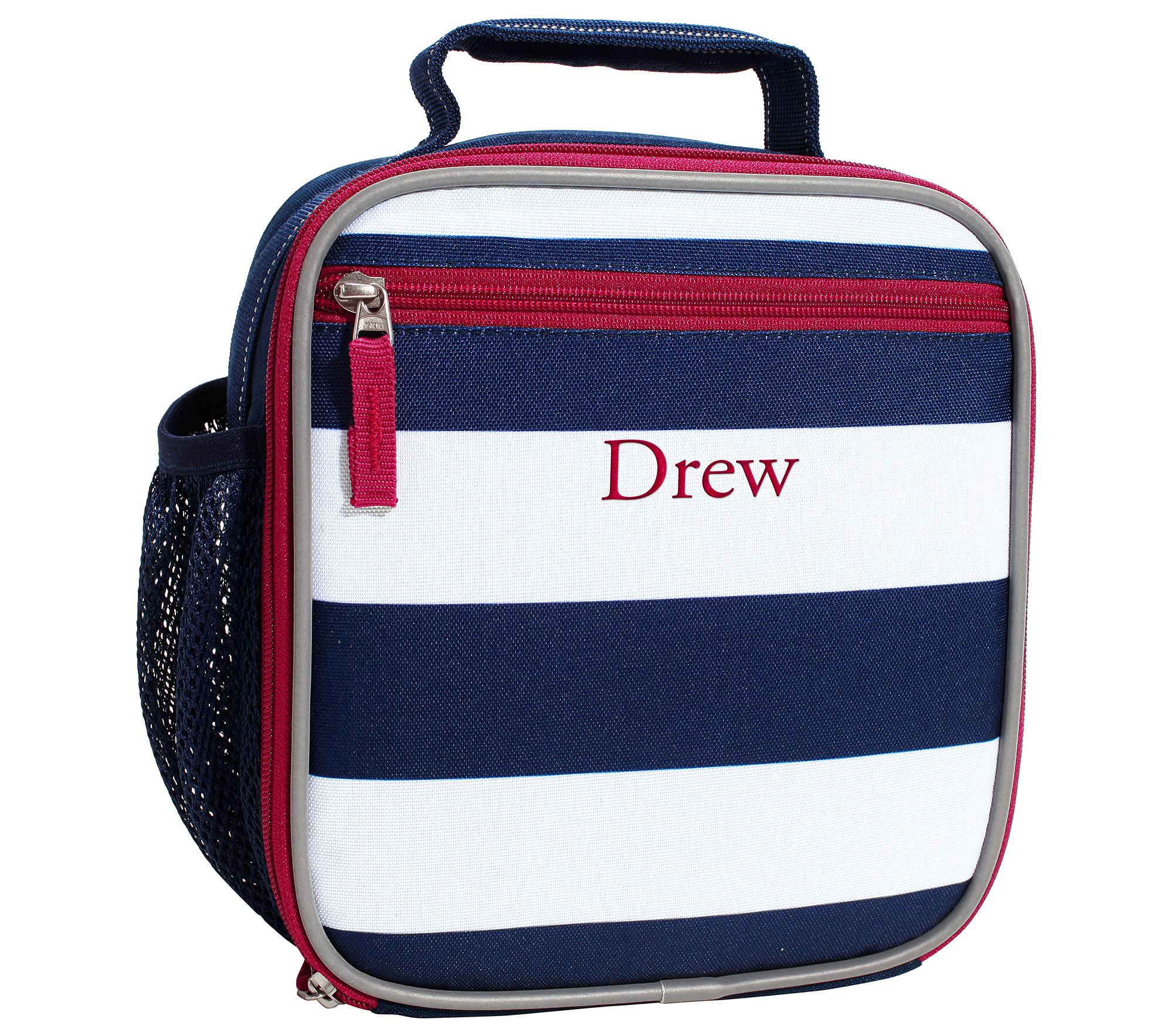 Alt image 1 for Fairfax Navy/White Stripe Lunch Boxes