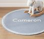 Futura Name Round Rug