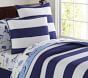 Rugby Stripe Quilted Shams