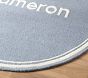 Futura Name Round Rug